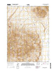 Rabbit Hills SW 2014 topographic map thumbnail