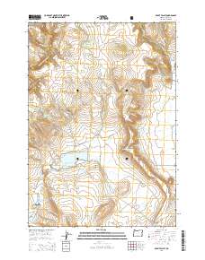 Rabbit Valley 2014 topographic map thumbnail