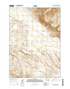 West of Hampton 2014 topographic map thumbnail