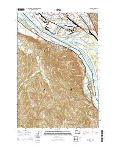 Rainier 2014 topographic map thumbnail