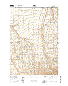 Strawberry Canyon SE 2014 topographic map thumbnail
