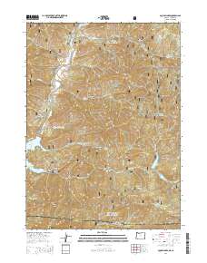 Mule Mountain 2014 topographic map thumbnail