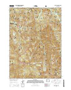 Staley Ridge 2014 topographic map thumbnail