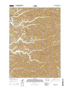 Trail Butte 2014 topographic map thumbnail