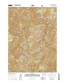 Pearsoll Peak 2014 topographic map thumbnail