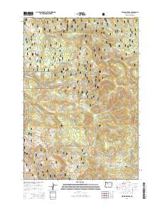 Pearson Ridge 2014 topographic map thumbnail
