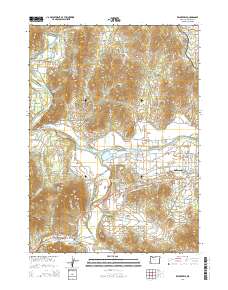 Wilderville 2014 topographic map thumbnail