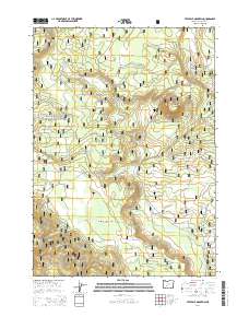 Tea Table Mountain 2014 topographic map thumbnail
