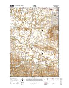Scholls 2014 topographic map thumbnail