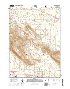 Millican SE 2014 topographic map thumbnail