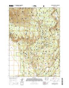 Sugarpine Mountain 2014 topographic map thumbnail