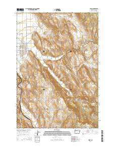 Union 2014 topographic map thumbnail