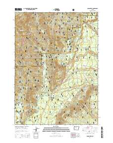 Union Creek 2014 topographic map thumbnail