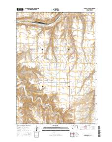 Shutler Flat 2014 topographic map thumbnail