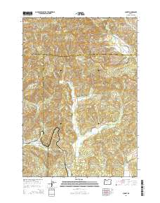 Summit 2014 topographic map thumbnail