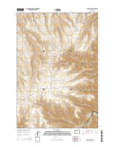Summit Ridge 2014 topographic map thumbnail