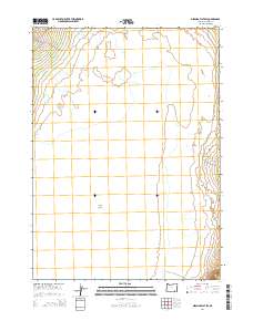 Miranda Flat SW 2014 topographic map thumbnail