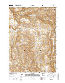 Suplee 2014 topographic map thumbnail