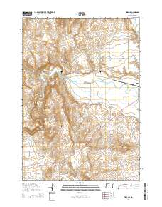 Vines Hill 2014 topographic map thumbnail