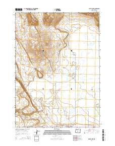 Silver Lake 2014 topographic map thumbnail