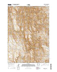Swede Flat 2014 topographic map thumbnail