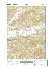 Walterville 2014 topographic map thumbnail