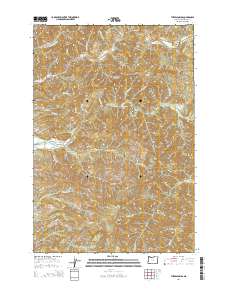 The Peninsula 2014 topographic map thumbnail