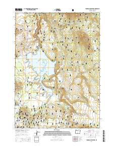 Thompson Reservoir 2014 topographic map thumbnail