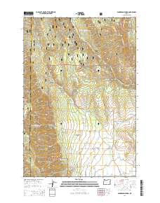Sanderson Spring 2014 topographic map thumbnail