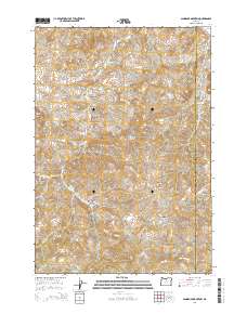 Sandrock Mountain 2014 topographic map thumbnail