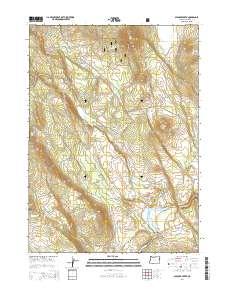 Spencer Creek 2014 topographic map thumbnail