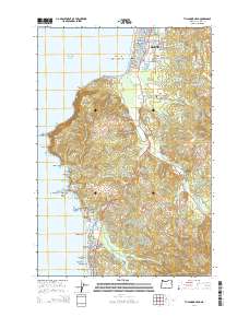 Tillamook Head 2014 topographic map thumbnail