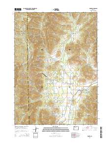 Wimer 2014 topographic map thumbnail