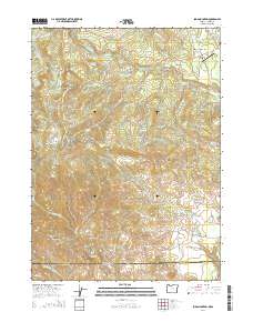 Soda Mountain 2014 topographic map thumbnail