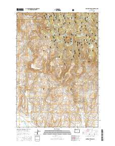 Sawtooth Ridge 2014 topographic map thumbnail