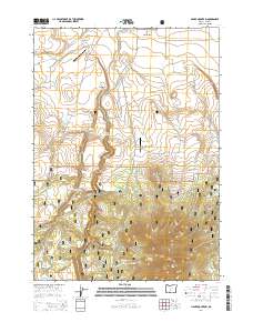 Hager Mountain 2014 topographic map thumbnail