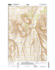 Strawberry Canyon NE 2014 topographic map thumbnail