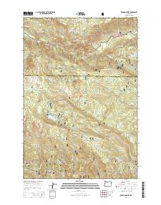Deadman Point 2014 topographic map thumbnail