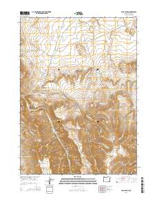 Pole Canyon 2014 topographic map thumbnail