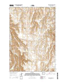 Elk Mountain SE 2014 topographic map preview