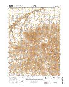 Cooper Draw 2014 topographic map thumbnail