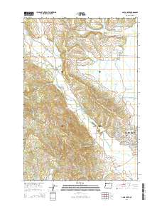 Gales Creek 2014 topographic map thumbnail