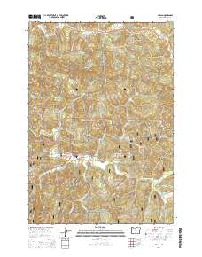 Harlan 2014 topographic map thumbnail