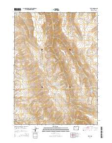 The V 2014 topographic map thumbnail
