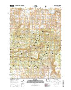 Drake Butte 2014 topographic map thumbnail
