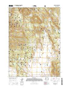Dry Prairie 2014 topographic map thumbnail
