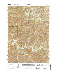 Beaver Creek 2014 topographic map thumbnail