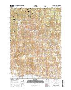 Beaverdam Creek 2014 topographic map thumbnail
