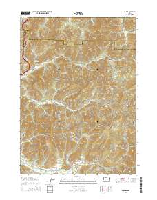 Golden 2014 topographic map thumbnail