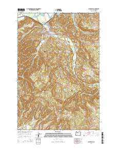 Clatskanie 2014 topographic map thumbnail